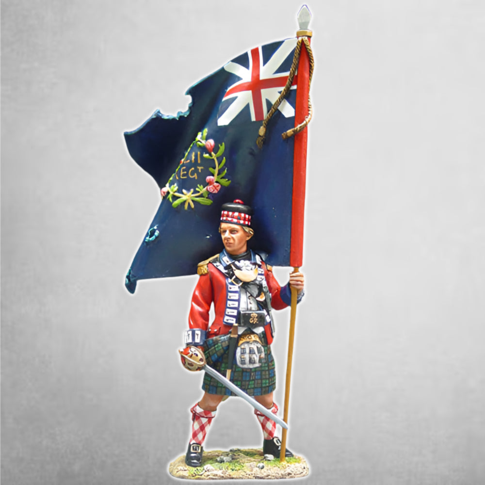 KING & COUNTRY'S メタル製フィギュアスケール1:30 17隊＋旗 KING & COUNTRY'S メタル製フィギュアスケール1:30 17隊＋旗 KING