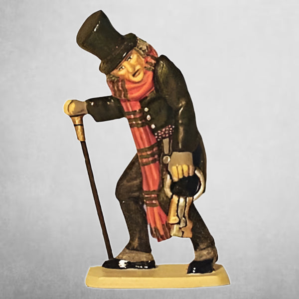 Original version by K&C of Ebenezer Scrooge with cane and keys.