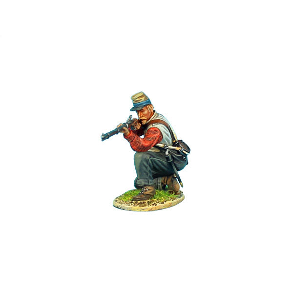 ACW052 Confederate Infantry Kneeling Firing figurines et collections ACW052 Confederate Infantry Kneeling Firing figurines et collections
