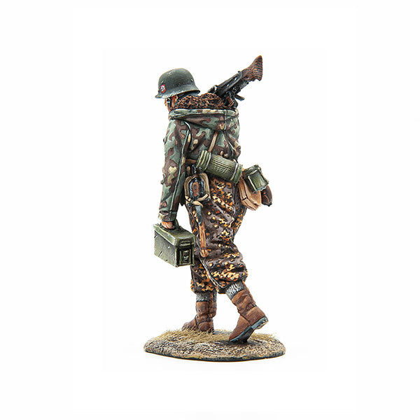 BB057 German Waffen SS Machine Gunner with MG42 - The History Store